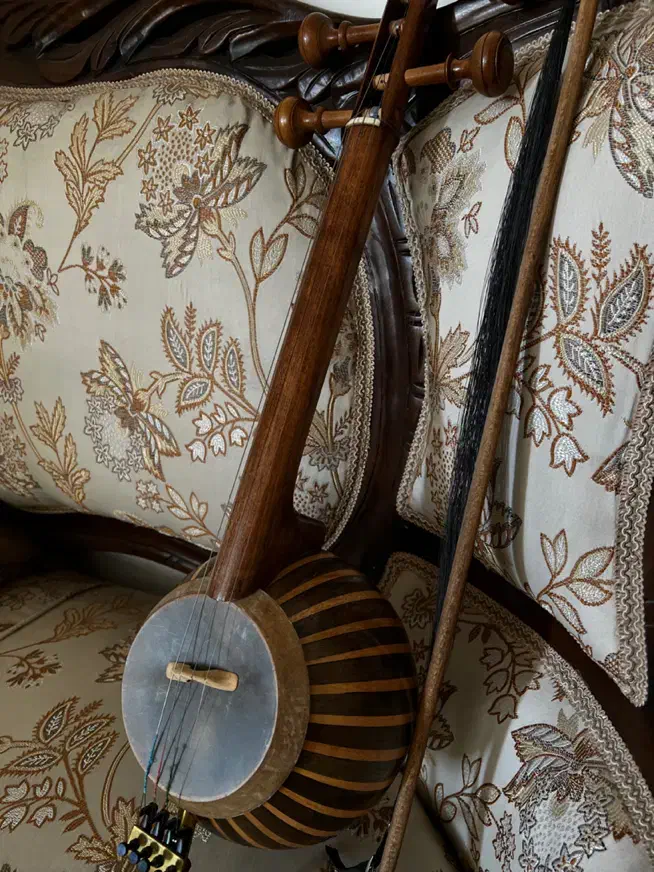 کمانچه همایون|سازهای سنتی|شاهرود, |دیوار