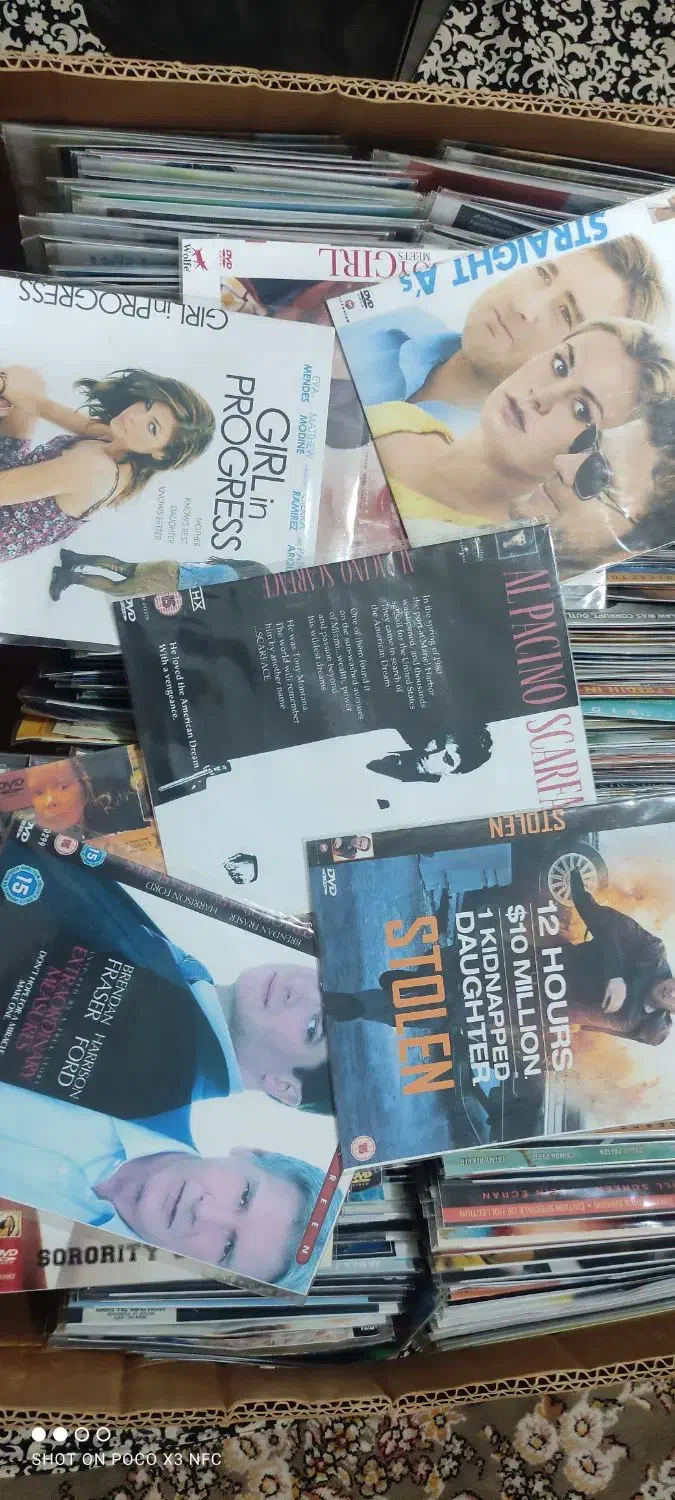 کلکسیون هشتصد dvd فیلم خارجی آکبند|فیلم و موسیقی|رباطکریم, رباطکریم|دیوار