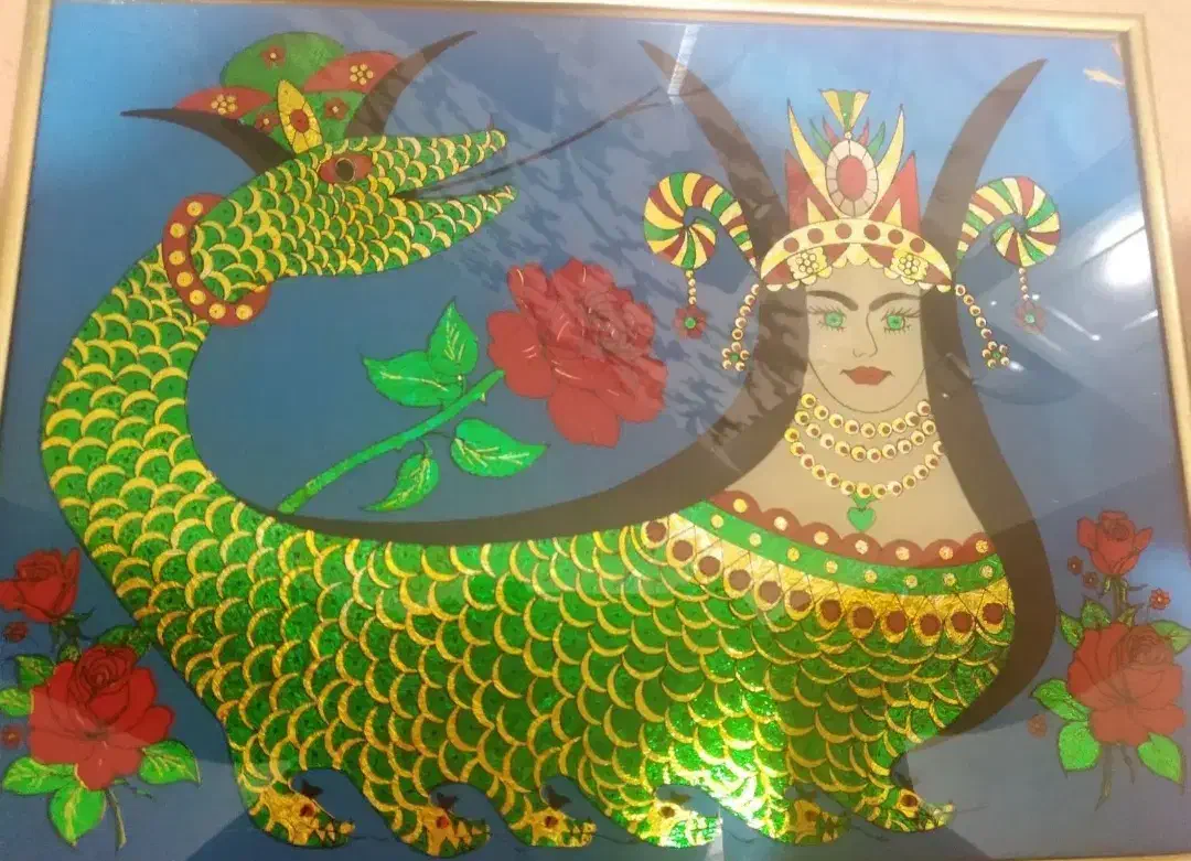 تابلو چشم زخم|تابلو، نقاشی، عکس|قره ضیاالدین, |دیوار