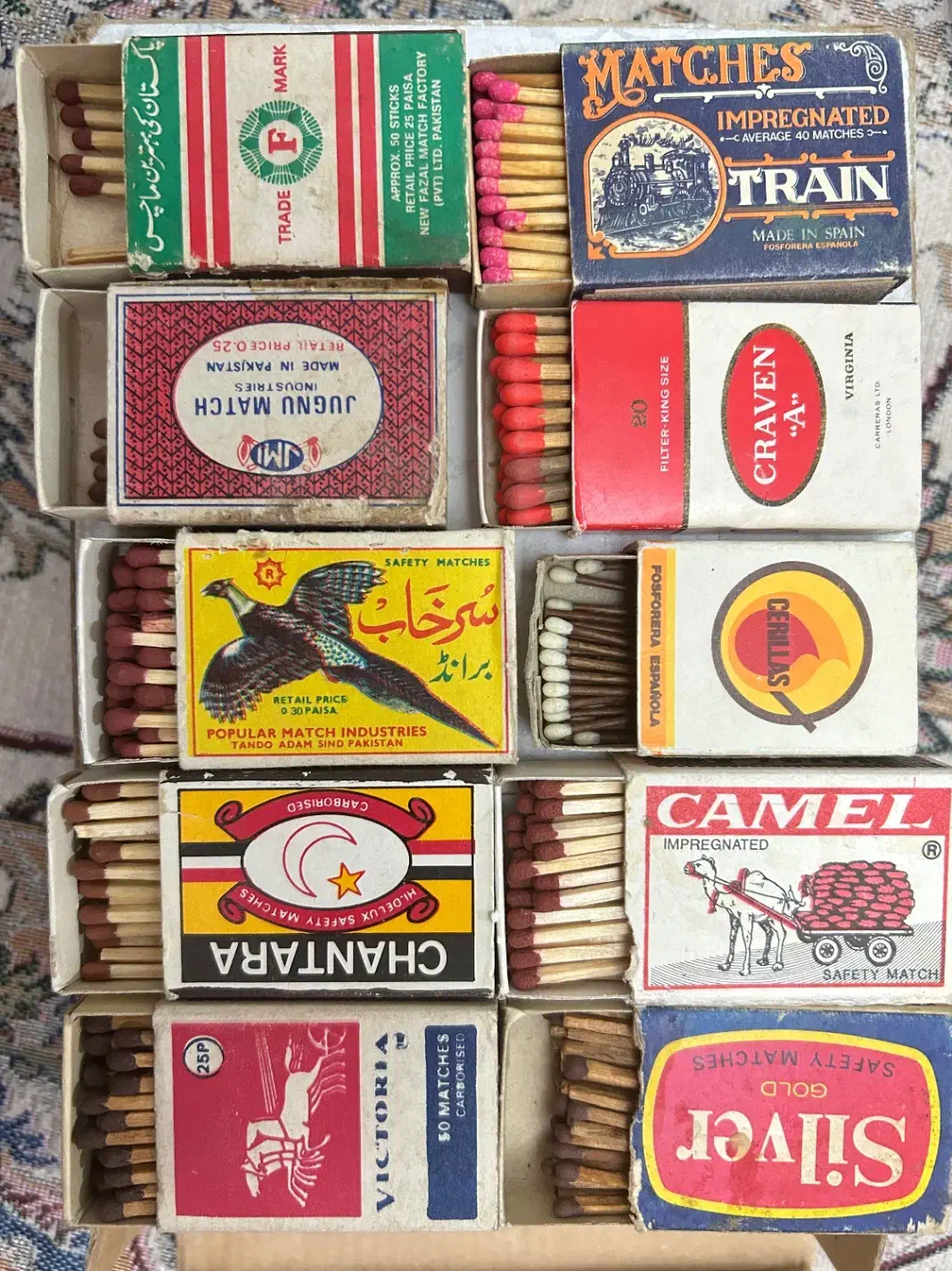 کبریت قدیمی|کلکسیون اشیاء عتیقه|تهران, نیروی دریایی|دیوار