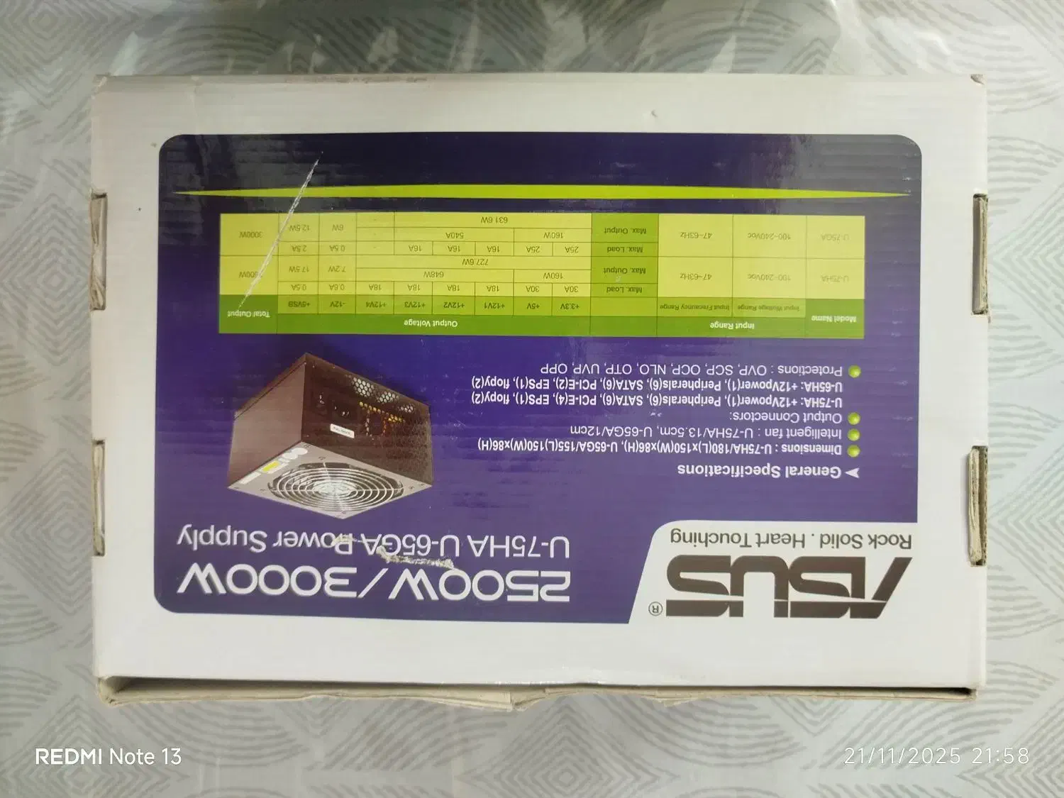 یک عدد پاور کامپیوتر|قطعات و لوازم جانبی رایانه|اسفراین, |دیوار