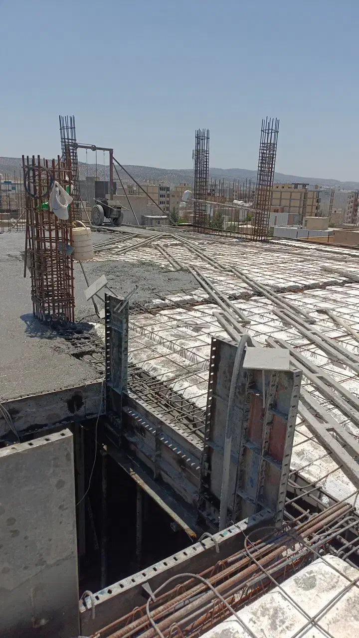 بتون ریزی با خلاطه|خدمات پیشه و مهارت|مهران (ایلام), |دیوار