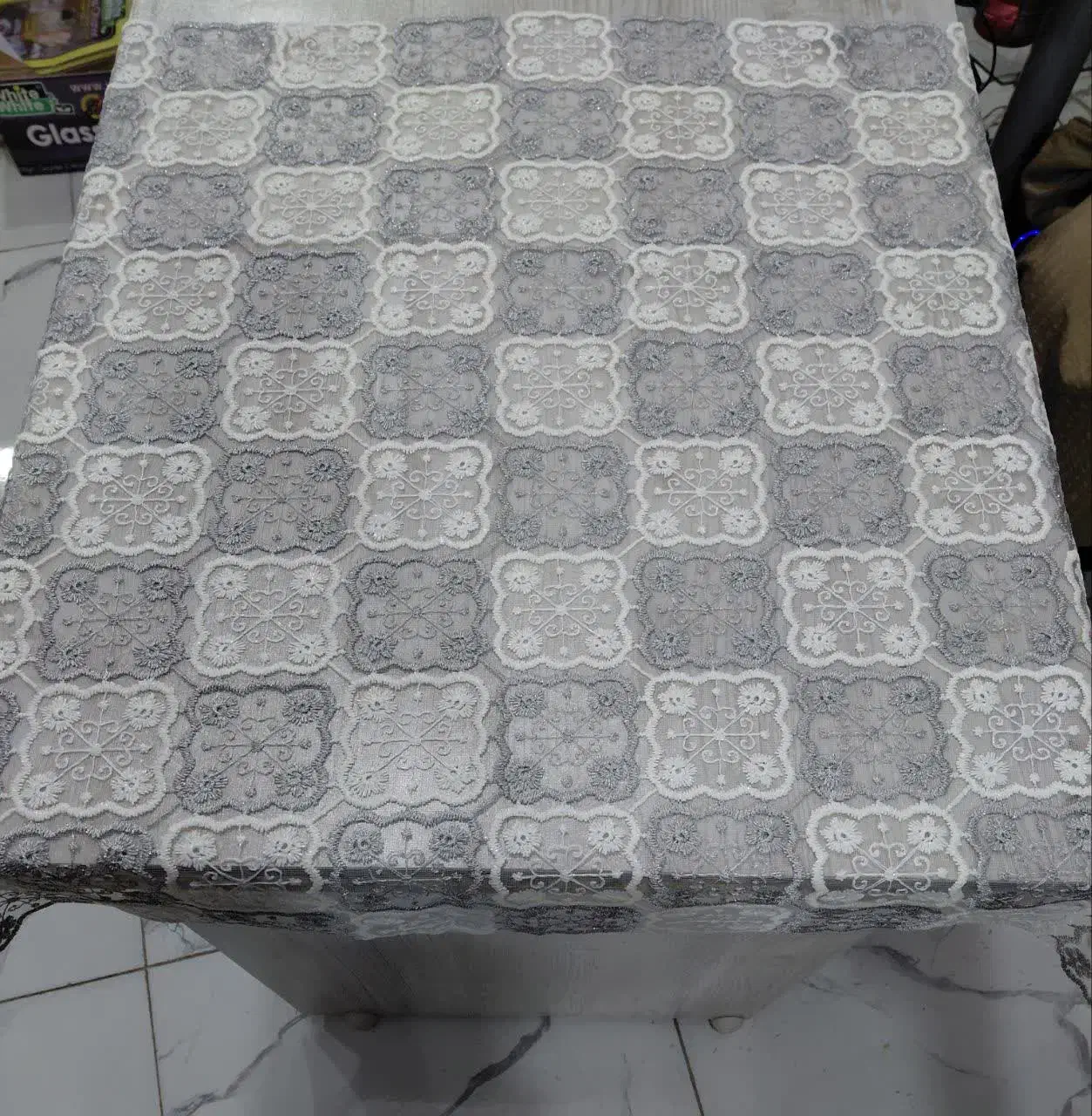 رومیزی توری|پرده، رانر، رومیزی|قم, علی آباد|دیوار