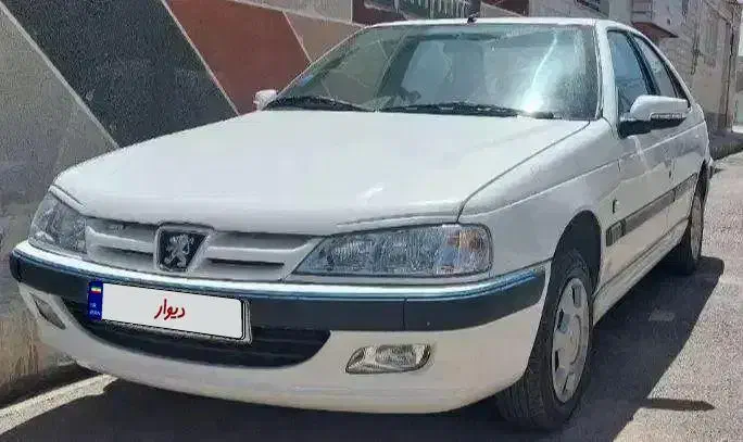 پژو پارس سفید مدل ۱۳۸۷|خودرو سواری و وانت|قیدار, |دیوار