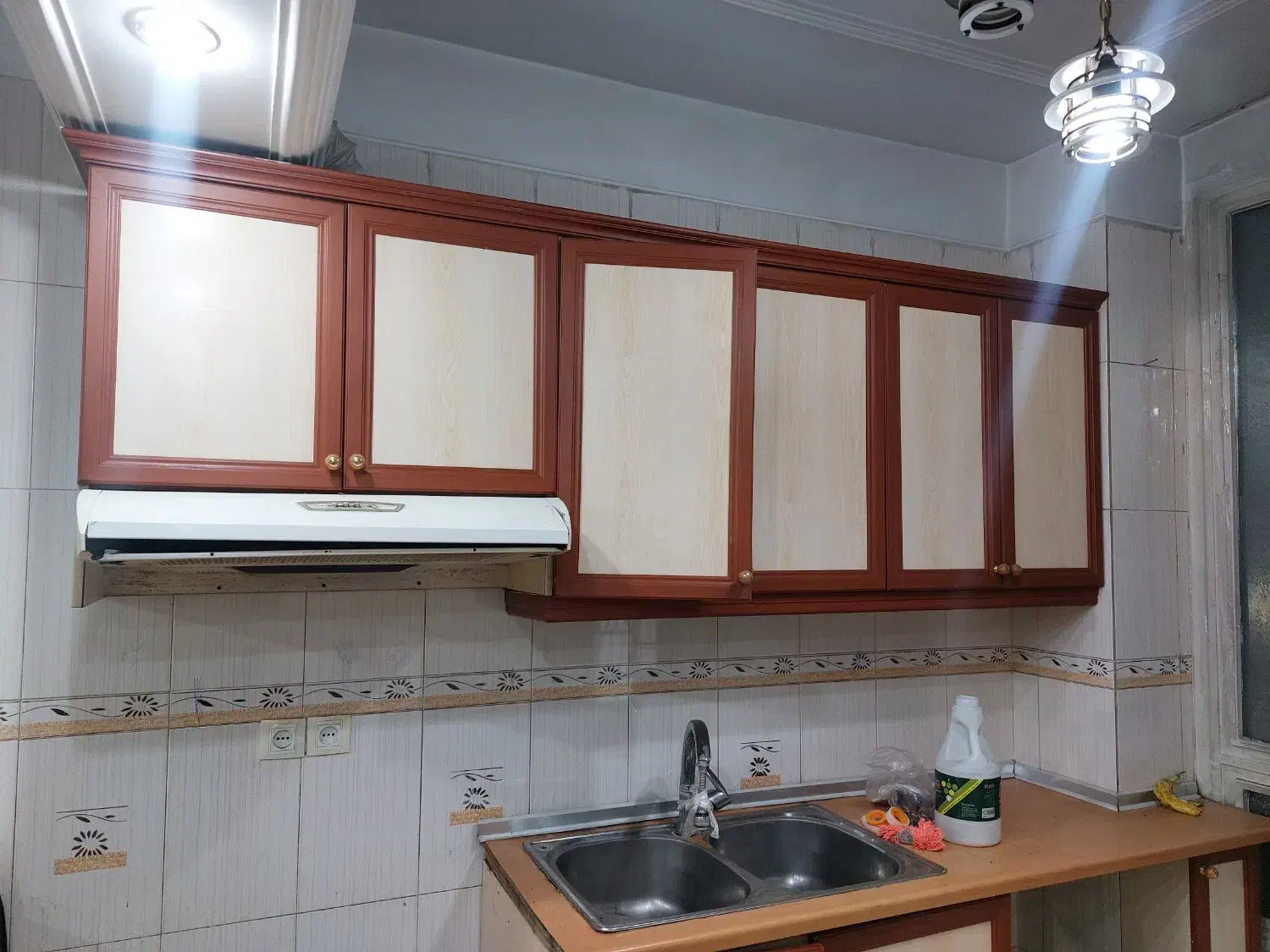 کاینت MDF به همراه هود، سینک و آبچکان|آبچکان و نظمدهنده ظروف|تهران, کرمان|دیوار