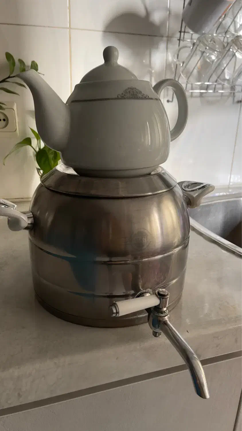 کتری قوری|قوری، کتری، قهوه‌ساز دستی|ری, دیلمان|دیوار