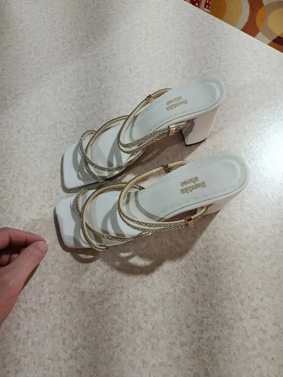 کفش مجلسی کفش عروس برشکا|کیف، کفش، کمربند|رشت, گلسار|دیوار