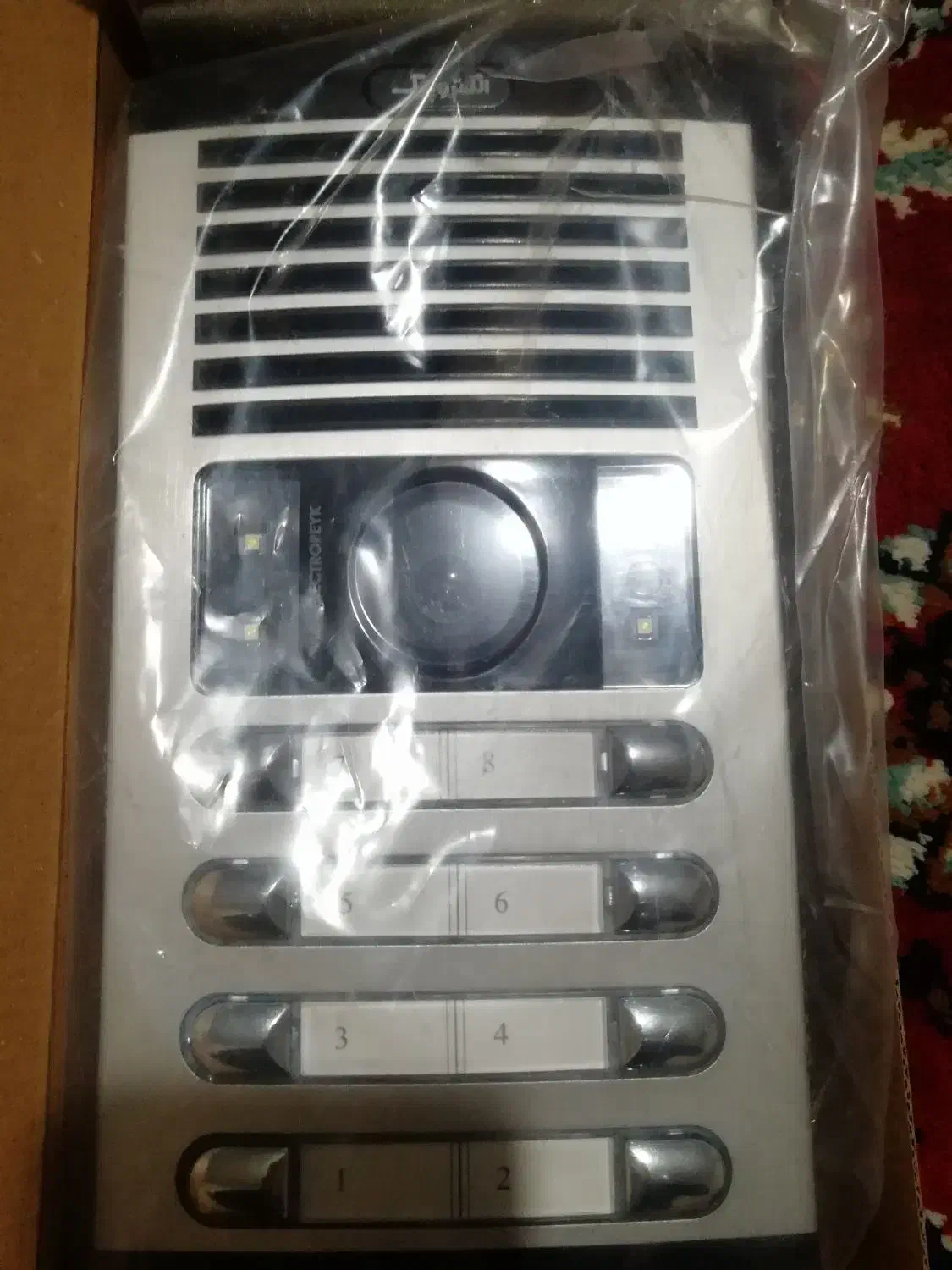 پنل ایفون تصویری ۸واحدی|صوتی و تصویری|شاهین‌شهر, عطار|دیوار