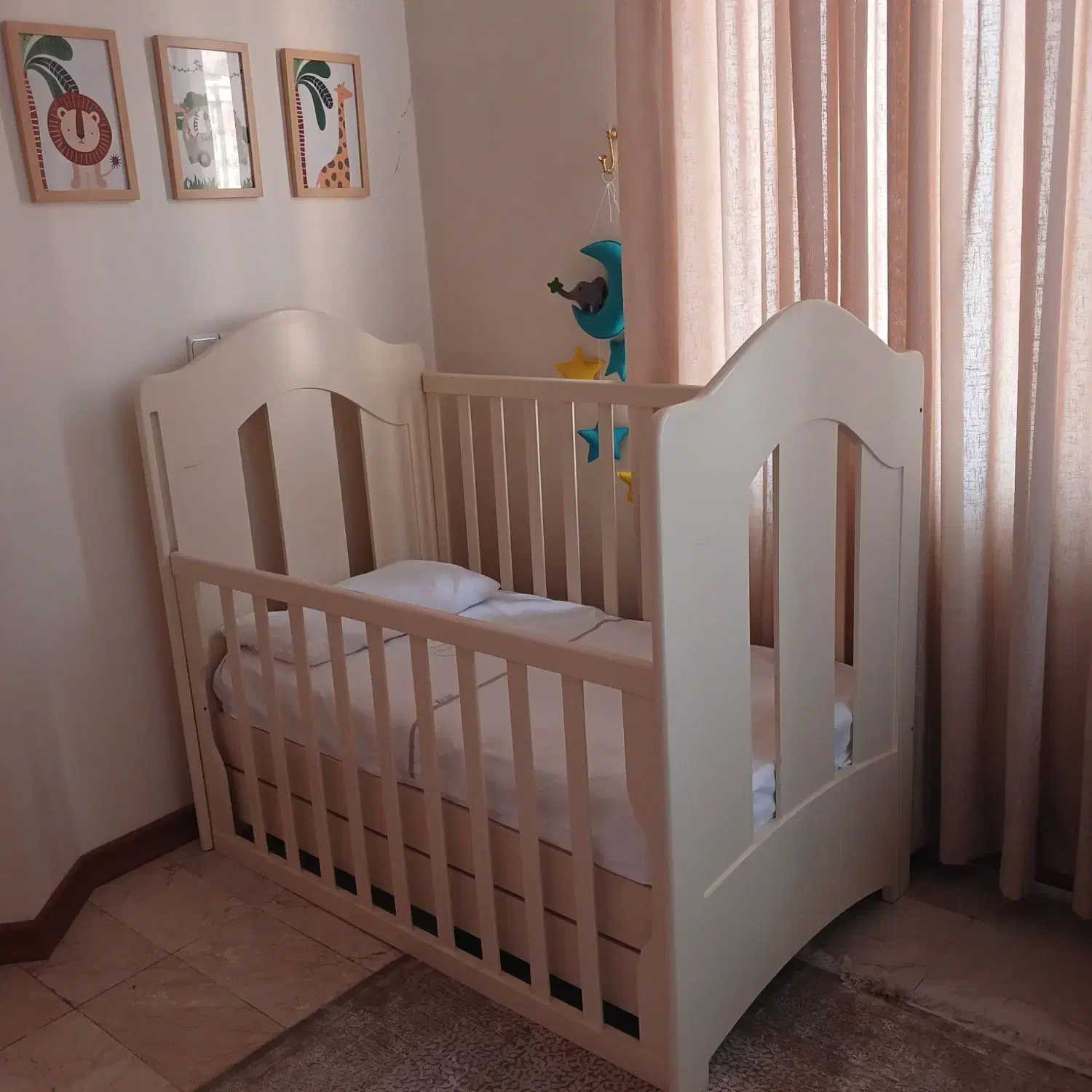 سرویس تخت و کمد کودک برند بیبی لند روم|اسباب و اثاث بچه|تهران, مینیسیتی (شهرک نفت)|دیوار