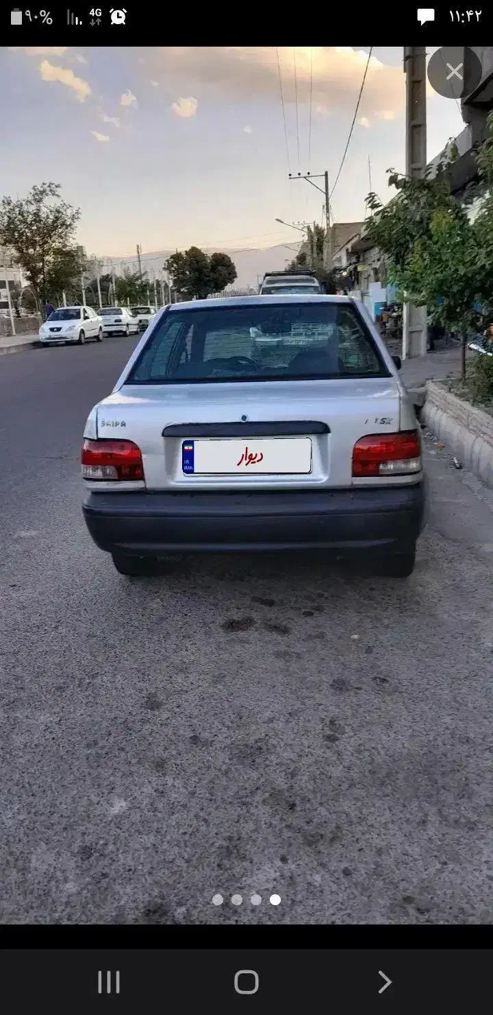 پراید مدل 84 نقره ای|خودرو سواری و وانت|اردبیل, |دیوار