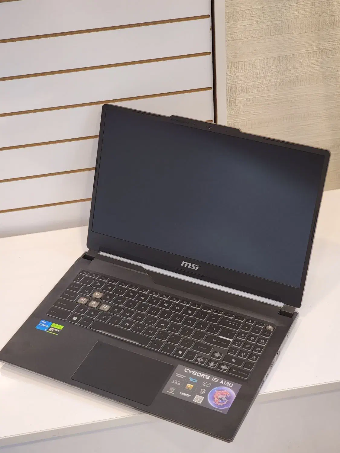 لپتاپ گیمینگ نسل ۱۳ صفر و پلمپ MSI|رایانه همراه|اردبیل, |دیوار