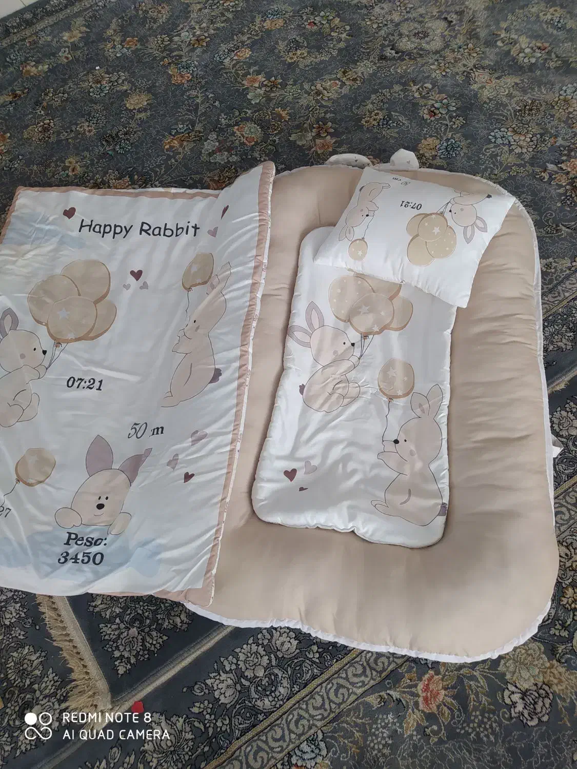 تشک گارد دار و آغوش برای نوزاد|اسباب و اثاث بچه|همدان, |دیوار