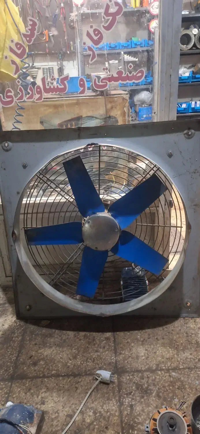 هواکش صنعتی سه فاز  شده  شده  سیم پیچی مسی - سرویس|ماشینآلات صنعتی|ملارد, |دیوار