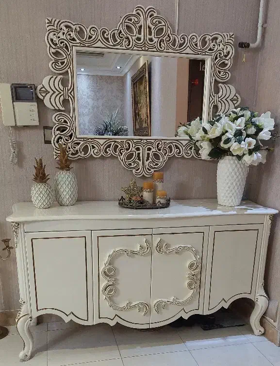 آیینه کنسول|بوفه، ویترین، کنسول|رشت, نیکمرام|دیوار