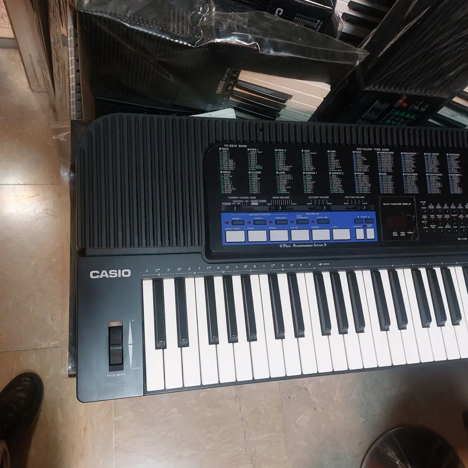 ارگ ct670 ژاپنی در موزیک ارژنگ|پیانو، کیبورد، آکاردئون|پردیس, فاز ۳|دیوار