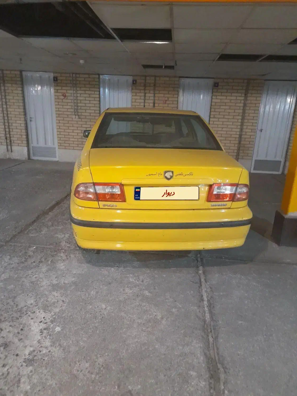 تاکسی سمند ای اف سون مدل ۹۴|خودرو سواری و وانت|پردیس, فاز ۳|دیوار