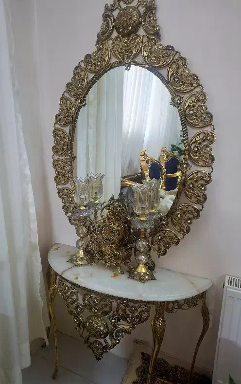 ست کامل اینه شمعدان+بوفه سالم و شیک|مبلمان خانگی و میز عسلی|مشهد, گلبرگ|دیوار