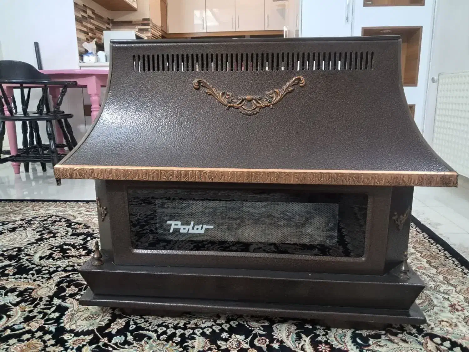 بخاری مدل شومینه ای شیک|بخاری، هیتر، شومینه|قم, شاه سید علی|دیوار