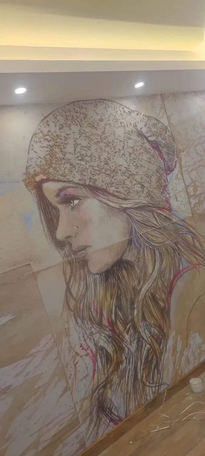 فروش و نصب کاغذ دیواری و پوستر|مصالح و تجهیزات ساختمان|اردبیل, |دیوار