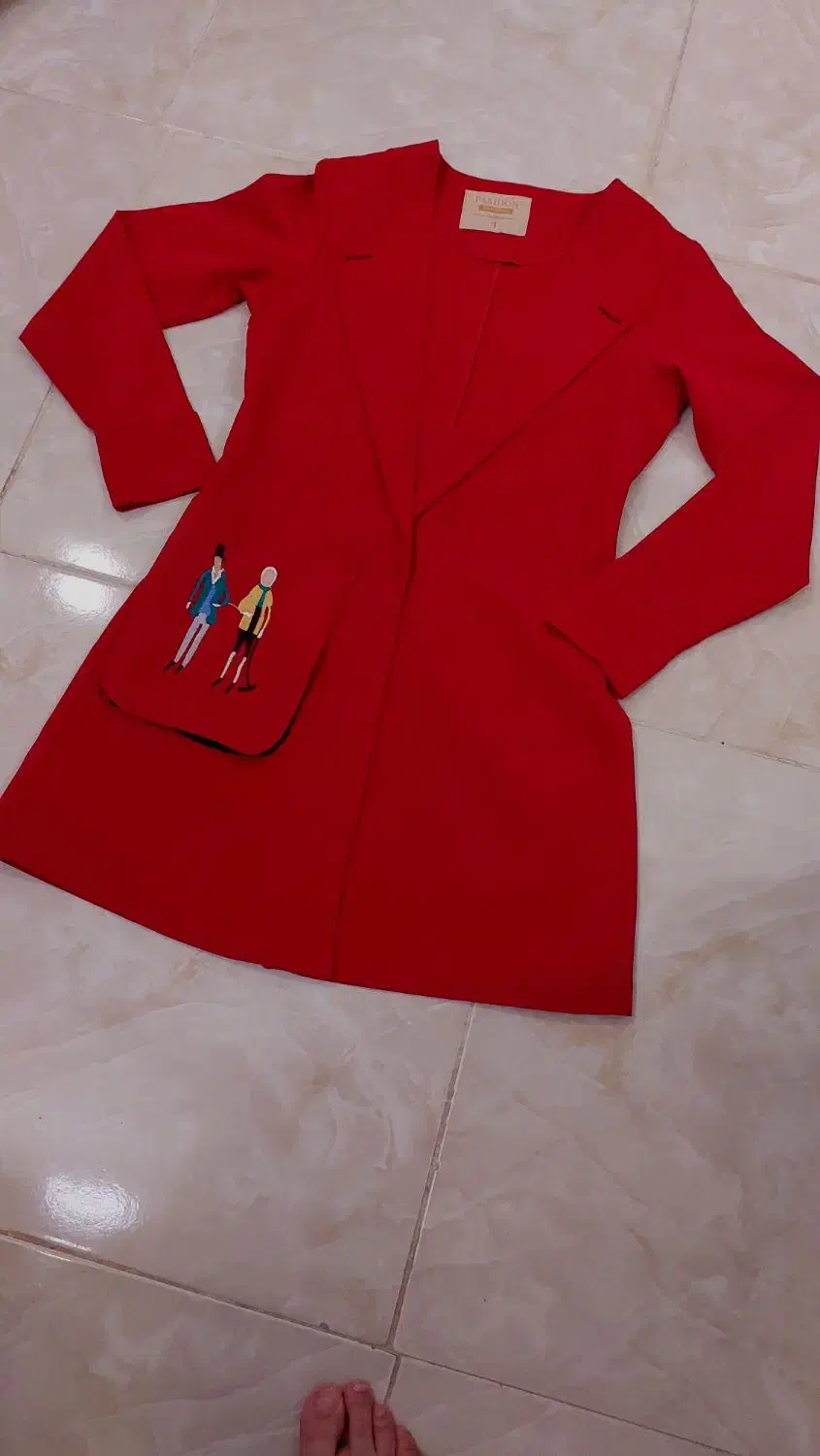 مانتو کتی کرپ مازراتی|لباس|قم, لسانی|دیوار