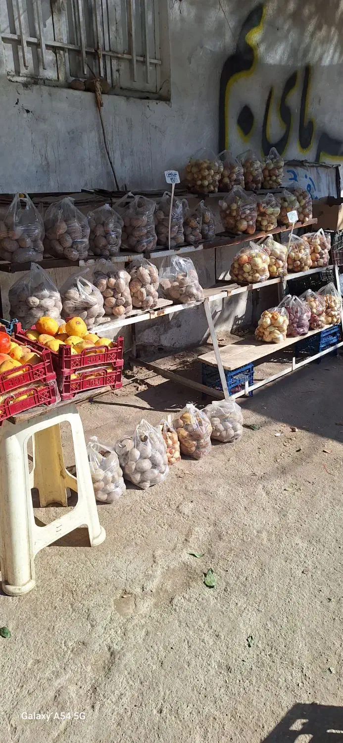 میز آهنی میوه فروشی|فروشگاه و مغازه|چناران, |دیوار