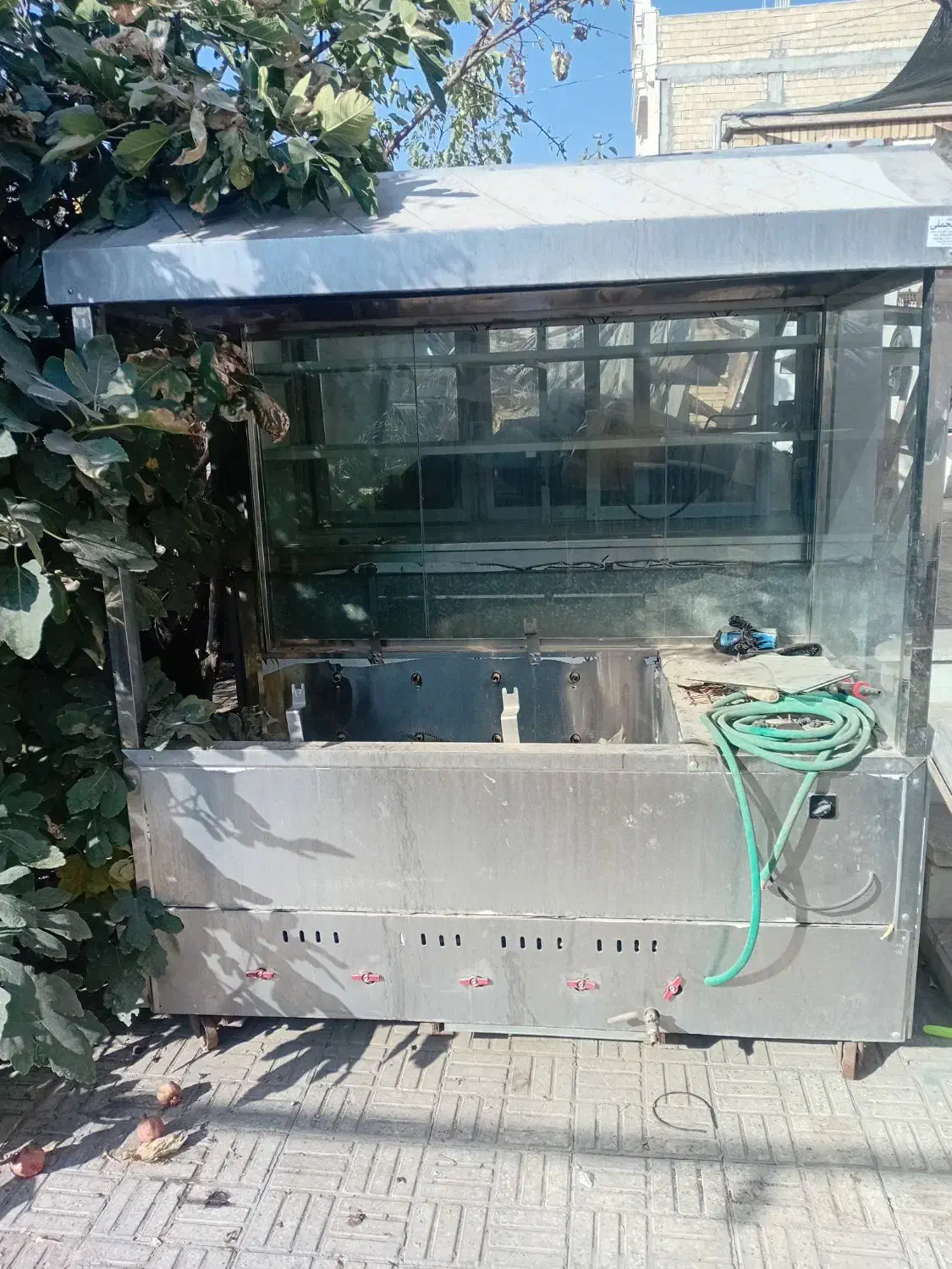 فر مرغ بریان ذغالی|اجاق گاز و لوازم برقی پختوپز|فولادشهر, A4|دیوار