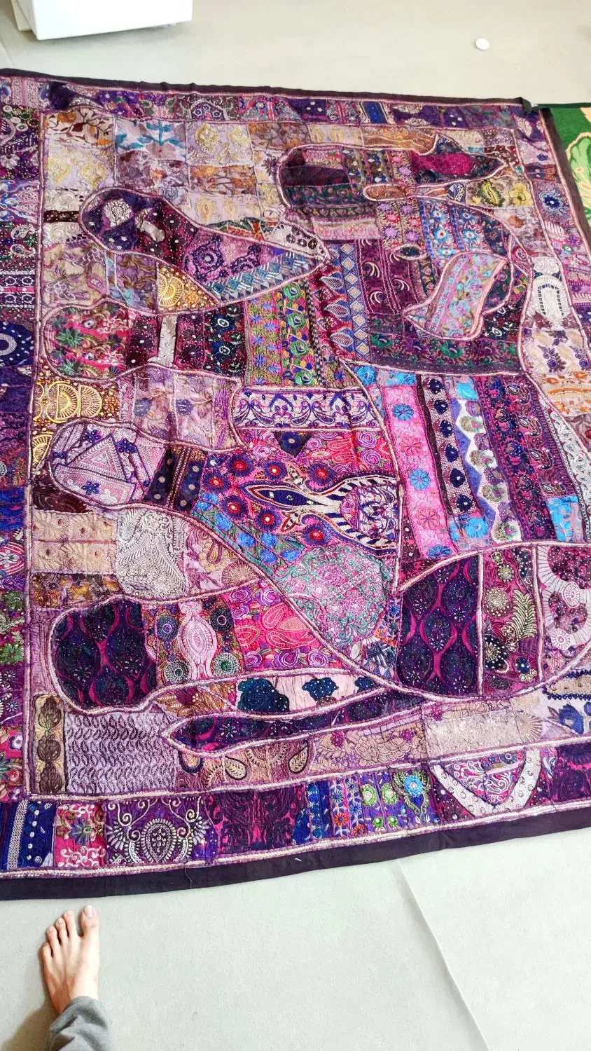 پارچه هندی|پرده، رانر، رومیزی|تهران, سازمان برنامه جنوبی|دیوار