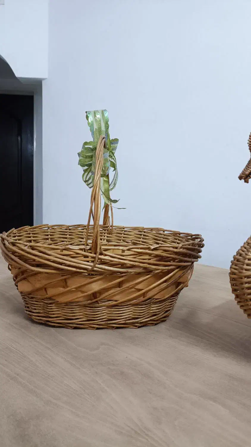 سبد حصیری|صنایع دستی و سایر لوازم تزئینی|مشهد, شهید احمدی روشن|دیوار