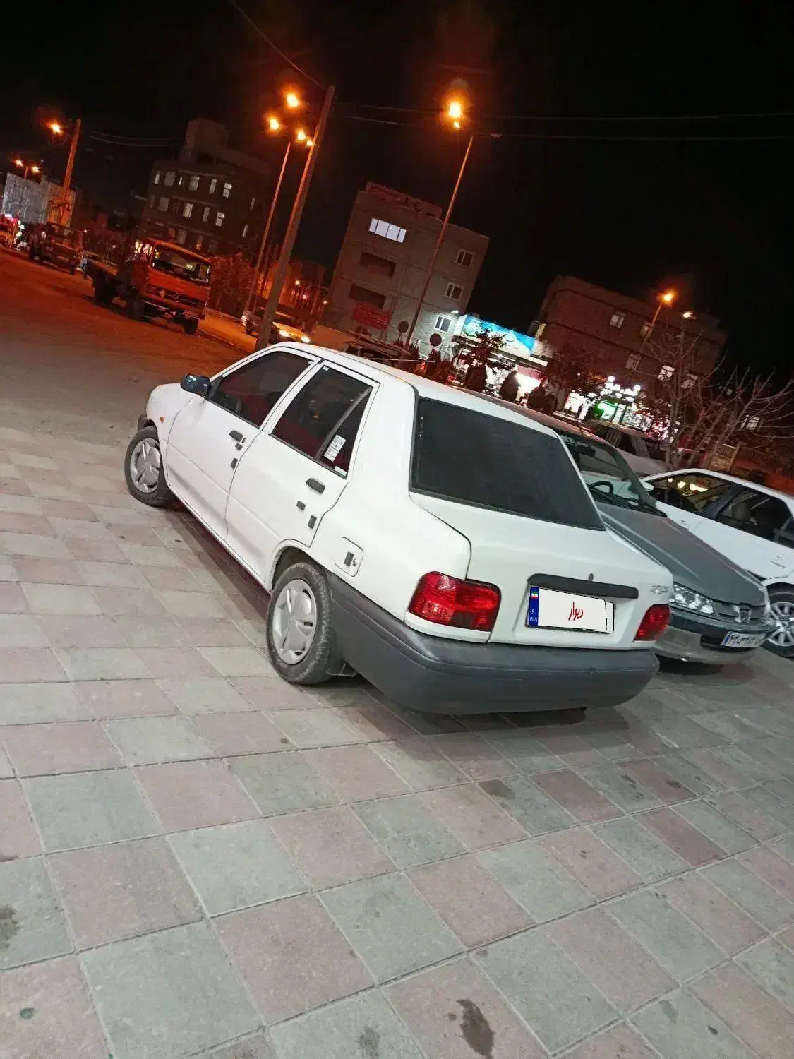 پراید۹۴ سفید|خودرو سواری و وانت|زنجان, |دیوار