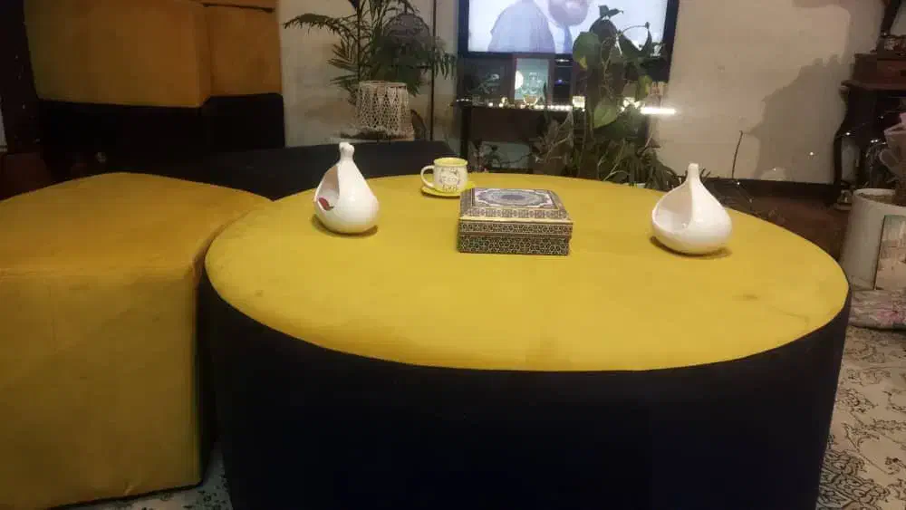 مبل گرد مینیمال ۷ نفره|مبلمان خانگی و میز عسلی|شیراز, شهرک جماران|دیوار