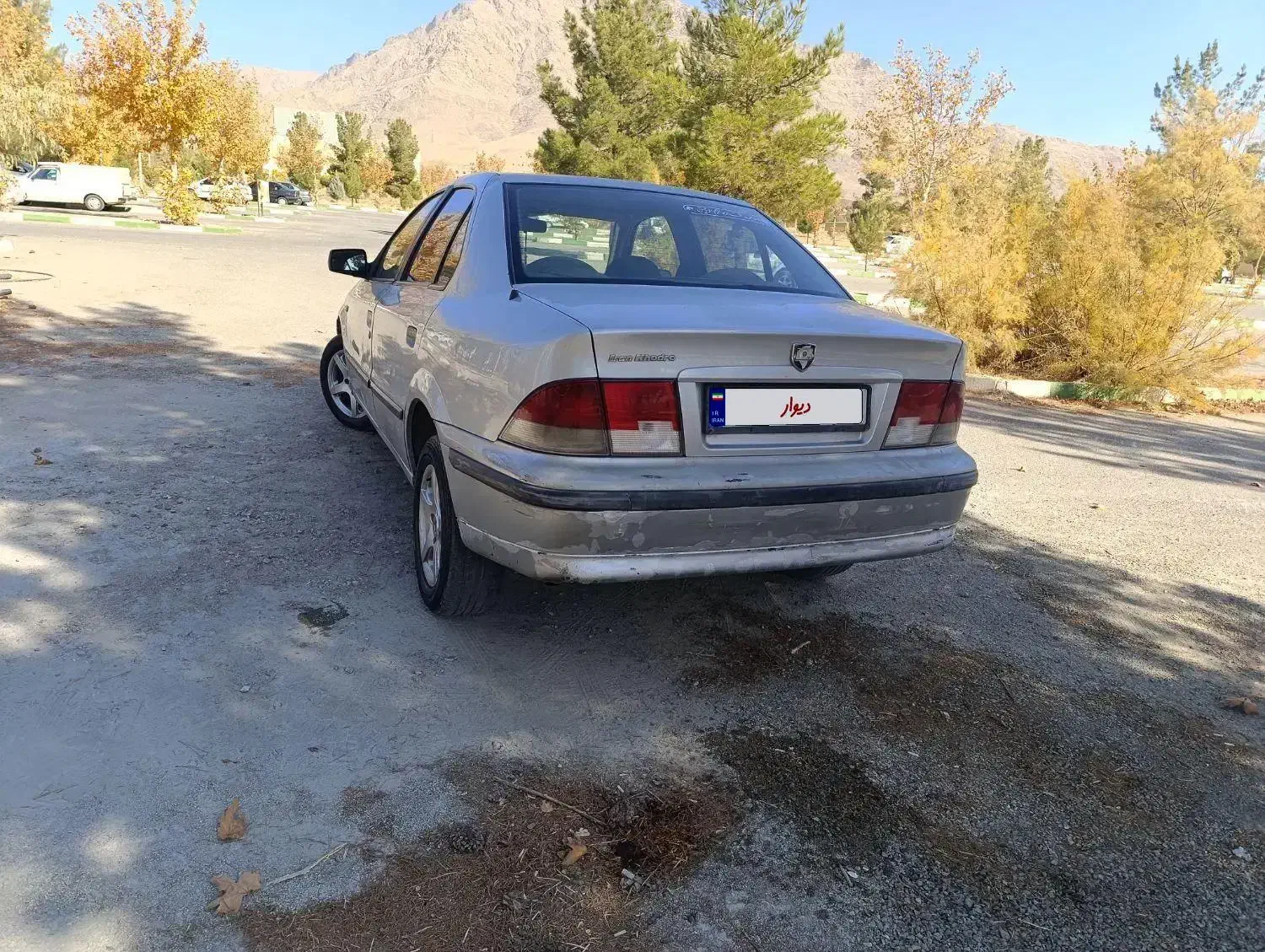 سمند Lx نقره ای|خودرو سواری و وانت|ملایر, |دیوار