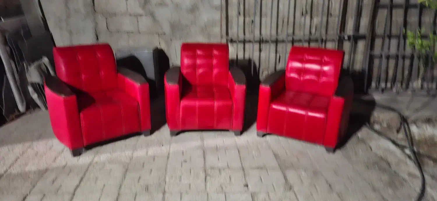 مبل چرم 8نفره|مبلمان خانگی و میز عسلی|زاهدان, |دیوار