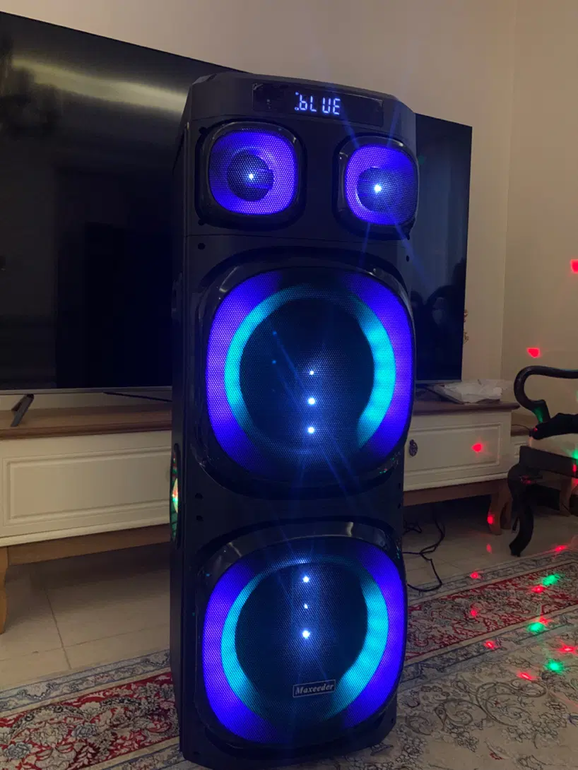 اسپیکر پرتابل Maxeeder سری DJ2121|سیستم صوتی خانگی|تهران, زرکش|دیوار