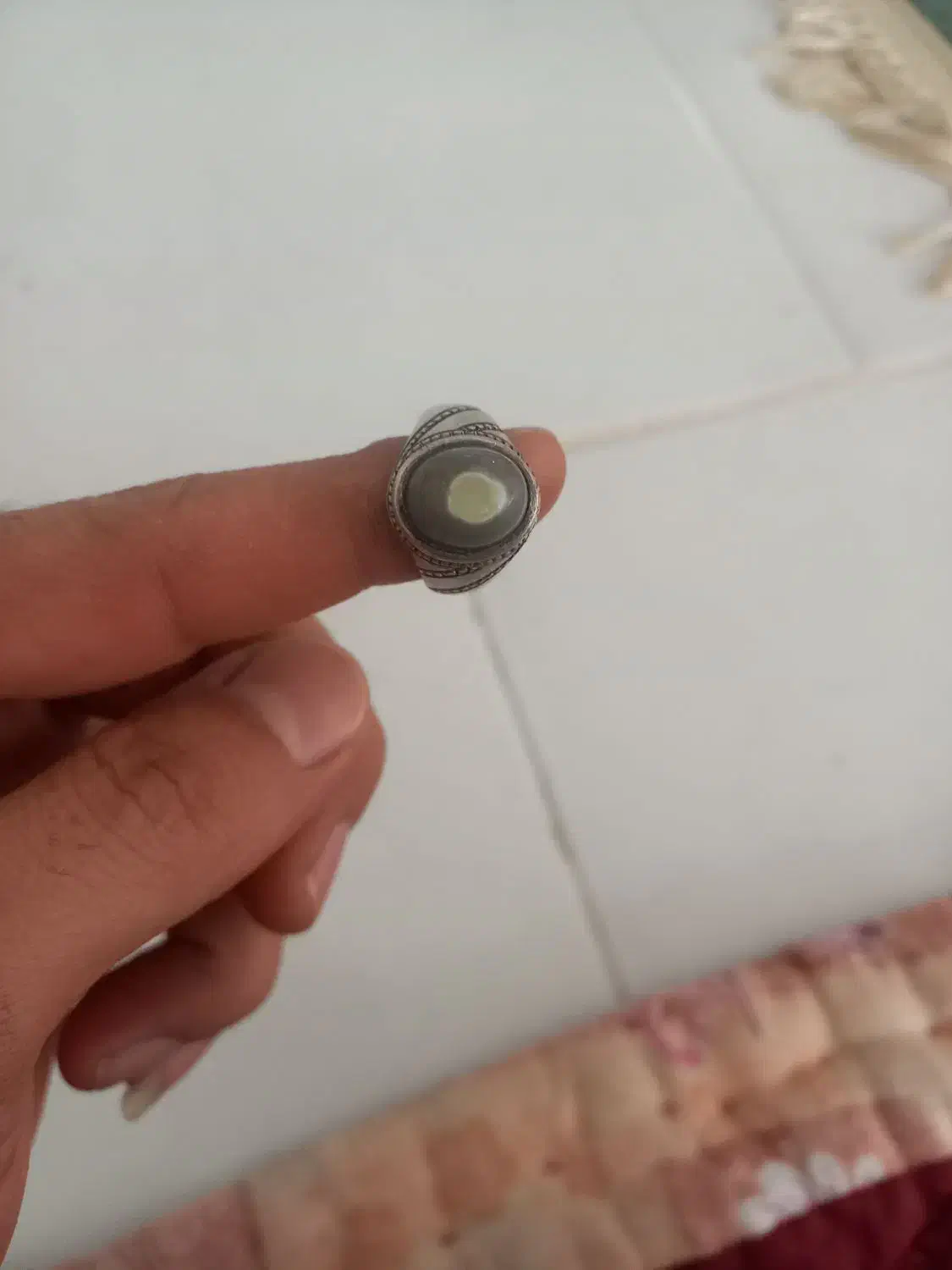 سلام انگشتر باباقوری قدیمی|جواهرات|میبد, |دیوار