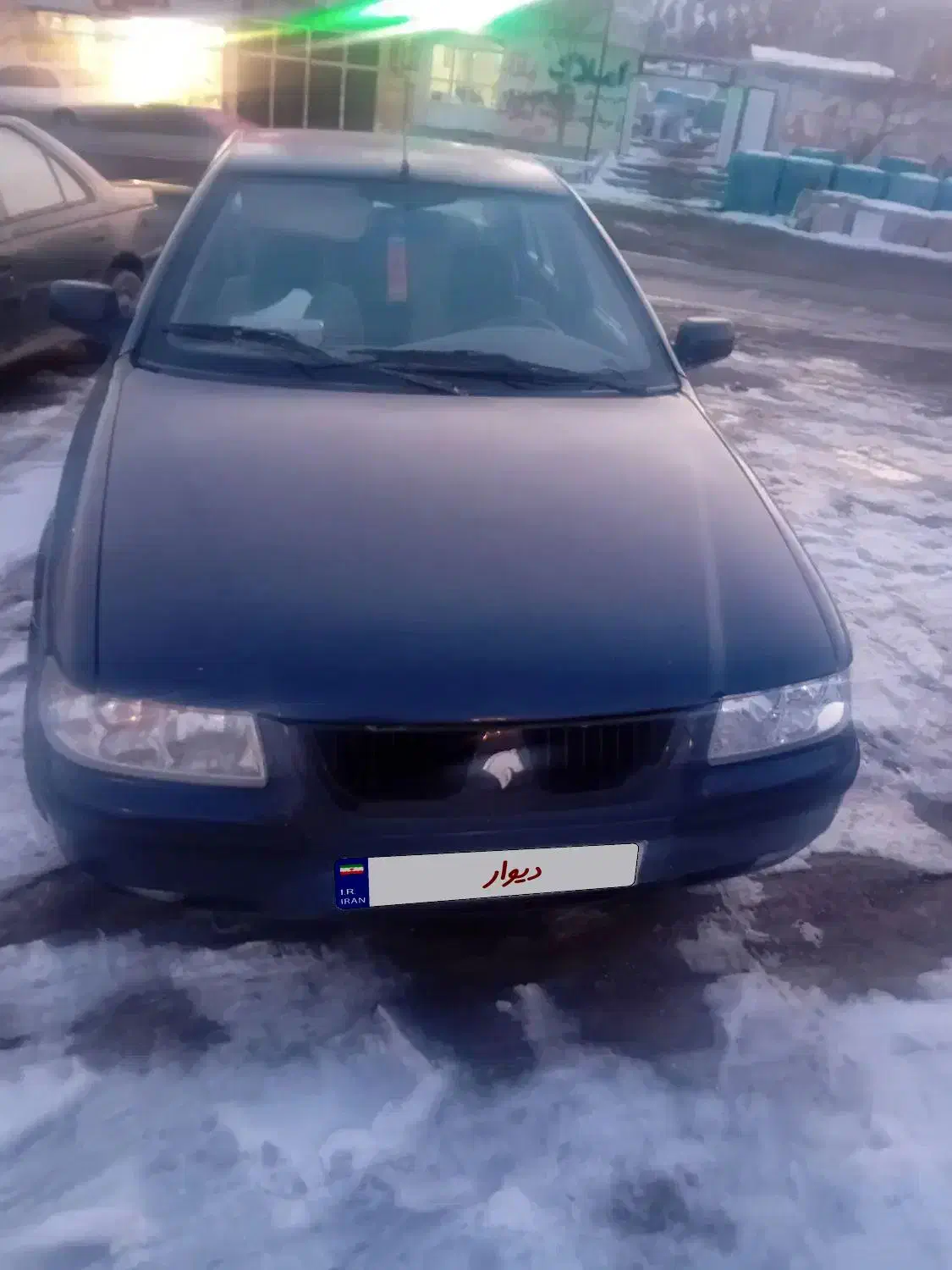 سمند مدل ۹۰ آبی متالیک|خودرو سواری و وانت|تبریز, |دیوار