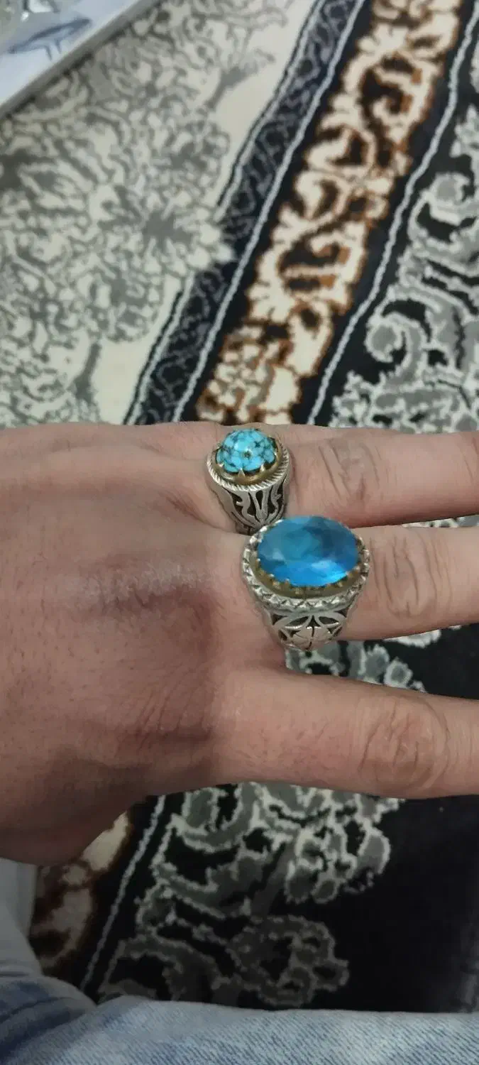 فیروزه و توپاز ابی سوییسی|جواهرات|مشهد, نوید|دیوار