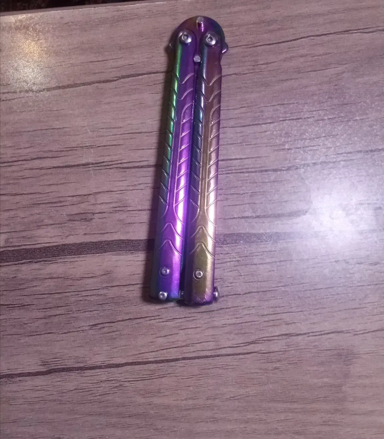 چاقو پروانه ای هفت رنگ اصل|کلکسیون و سرگرمی|سراب, |دیوار