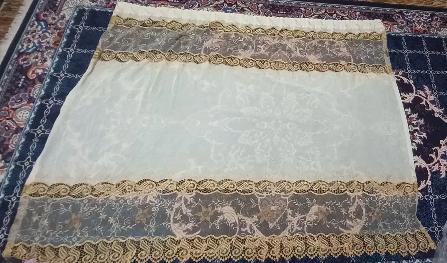 دومدل پرده چین دار در حد نو کوتاه وبلند|پرده، رانر، رومیزی|بروجرد, |دیوار