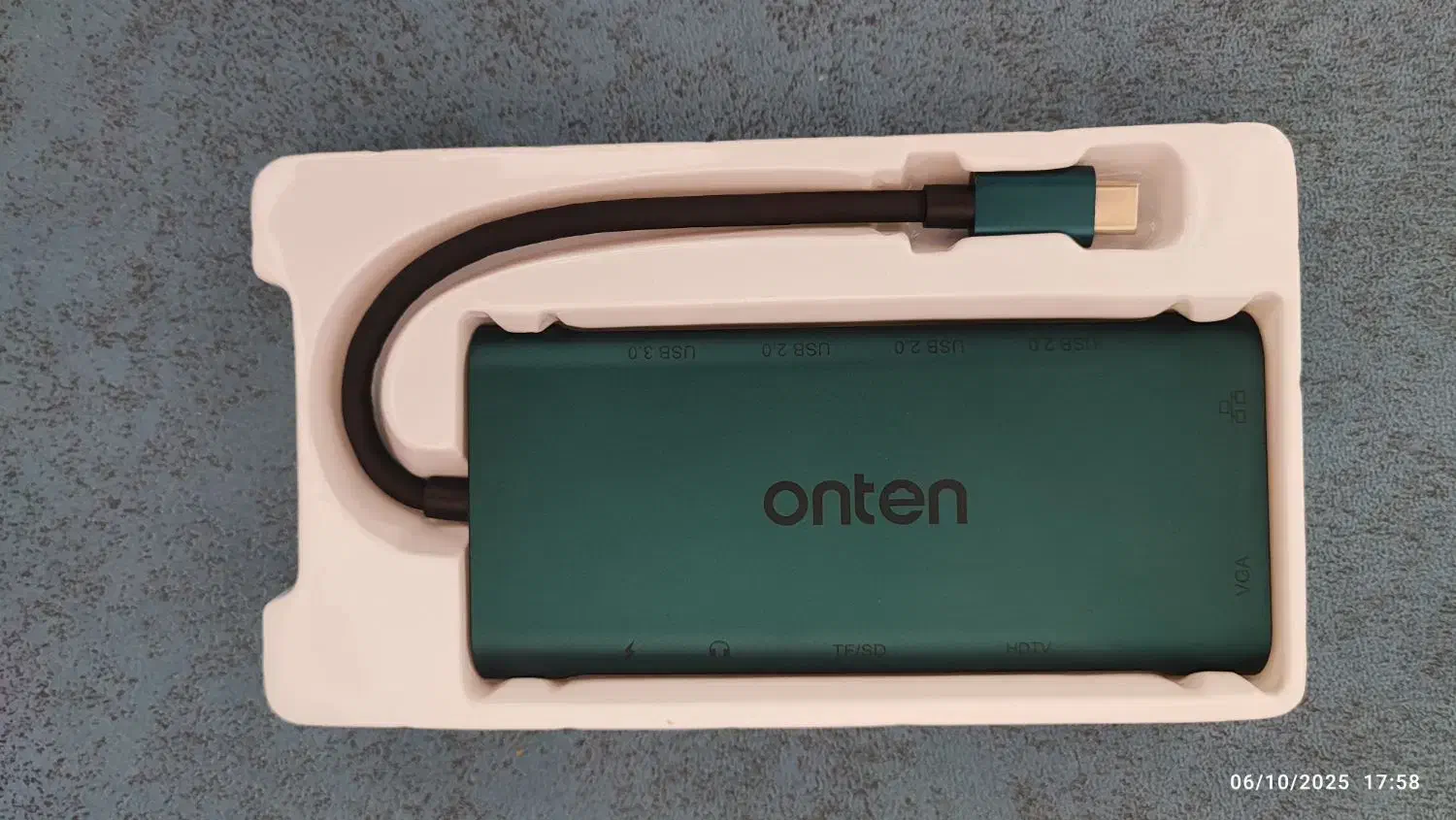 هاب 11 پورت USB C اونتن مدل OTN 9591A|قطعات و لوازم جانبی رایانه|قم, پردیسان|دیوار