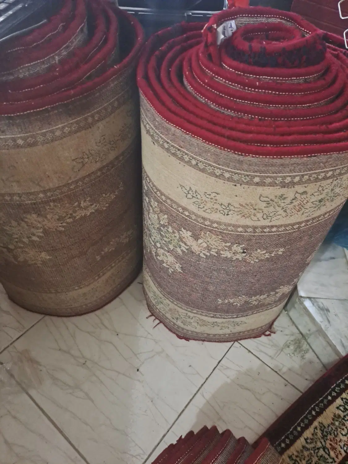 کناره فرش روپله|فرش|کرمانشاه, |دیوار