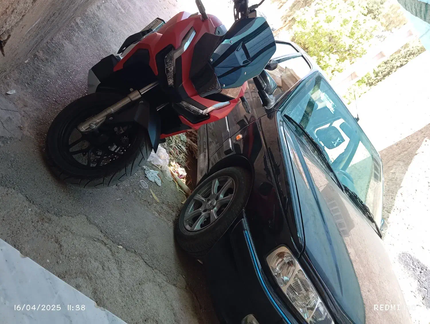 موتور adv طرح توسان|موتورسیکلت|نی‌ریز, |دیوار