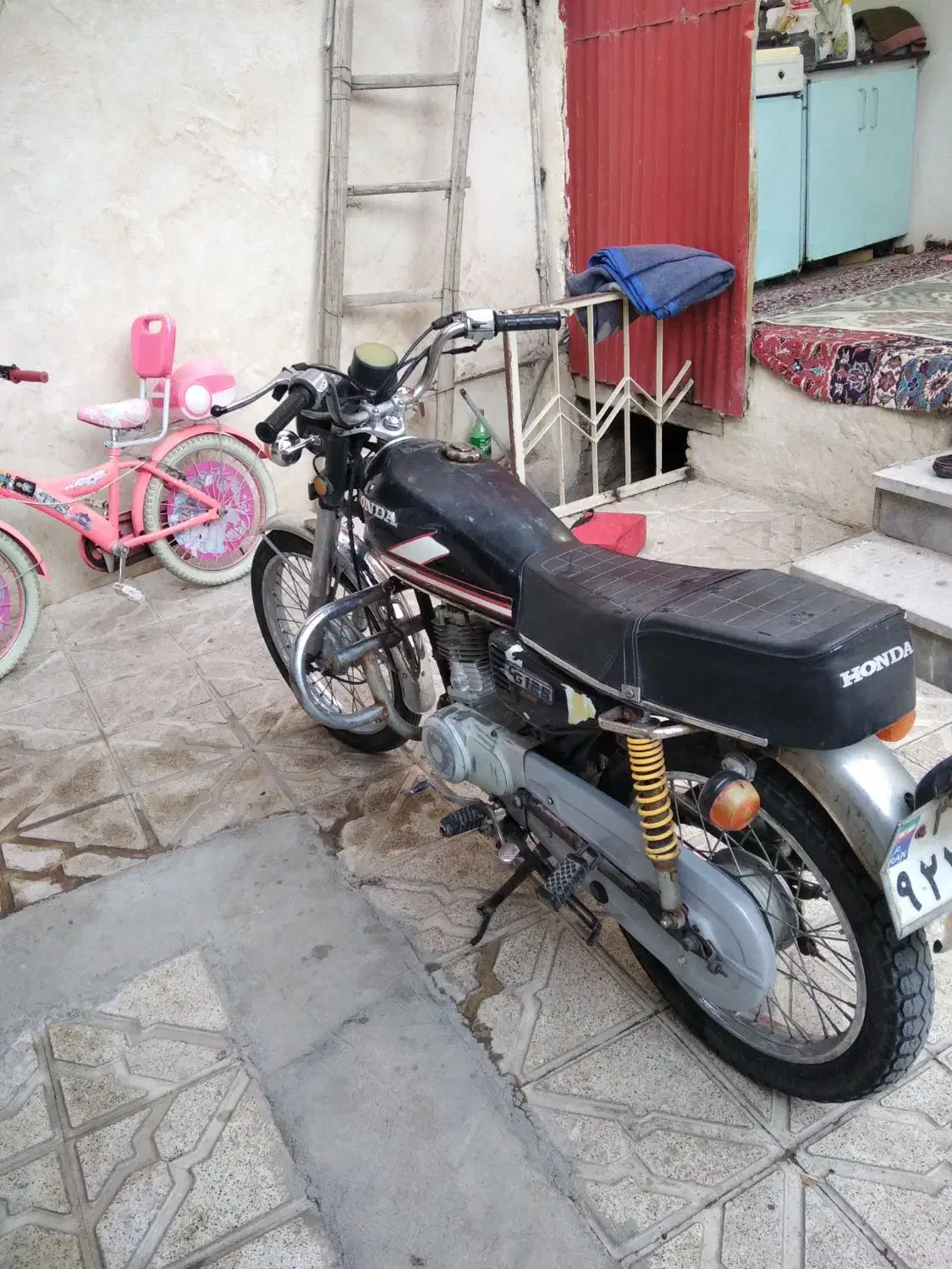 فروش فوری موتور ایران پلاک مدارک کامل|موتورسیکلت|عجب شیر, |دیوار