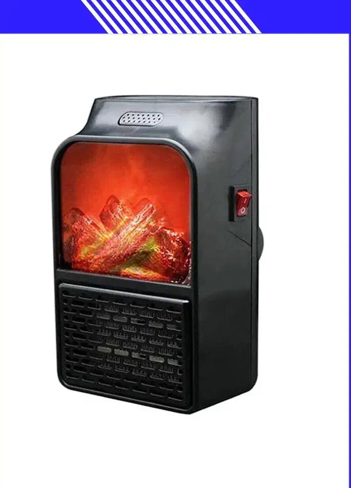 هیتر برقی رومیزی 1000وات طرح شومینه مدل 3D Flame-|بخاری، هیتر، شومینه|یاسوج, |دیوار