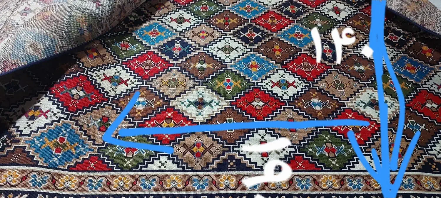 گلیم|گلیم، جاجیم، گبه|رشت, رشتیان|دیوار