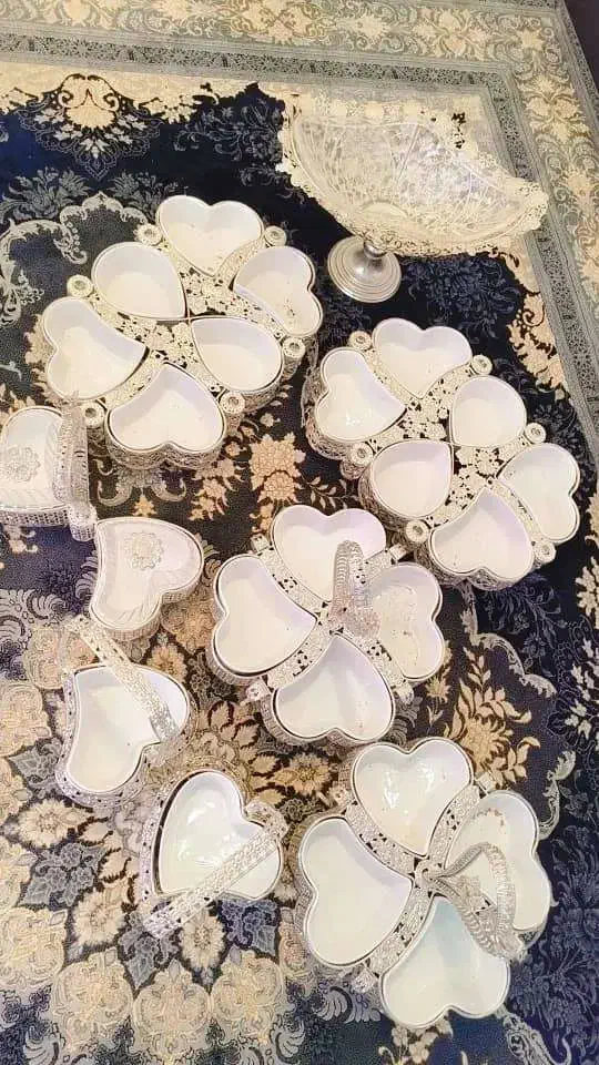 ظروف پذیرایی برنز شیک و زیبا|ظروف سرو و پذیرایی|وحیدیه, |دیوار