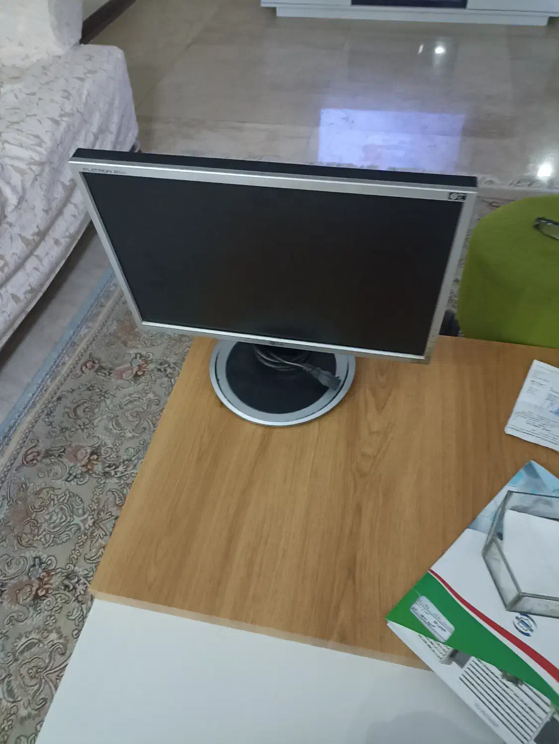 مانیتور ۱۹ اینو LG  قیمت ۱۵۰۰|قطعات و لوازم جانبی رایانه|تهران, پونک|دیوار