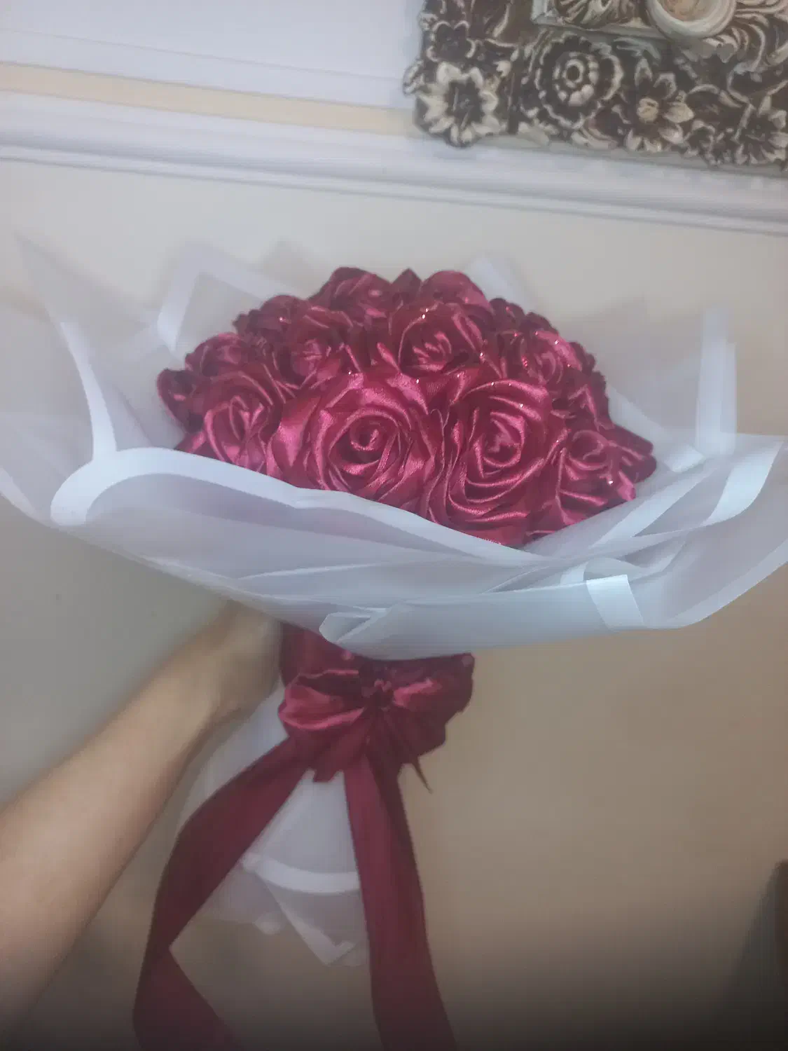 گل روبانی|گل مصنوعی|کرمانشاه, |دیوار