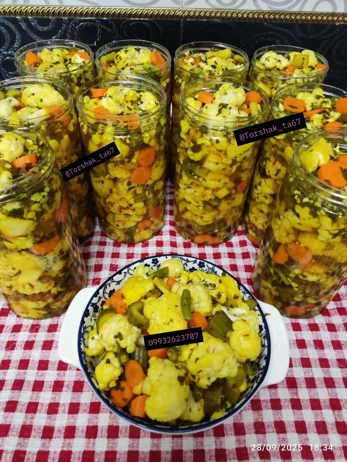 ترشیجات خانگی|خوردنی و آشامیدنی|تهران, شهرک زینبیه|دیوار