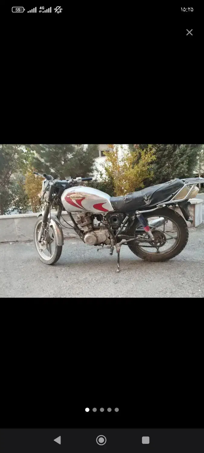 به نام خدا..موتور پیشرو پارس سی ۱۵۰|موتورسیکلت|فولادشهر, مسکن مهر فولادشهر|دیوار