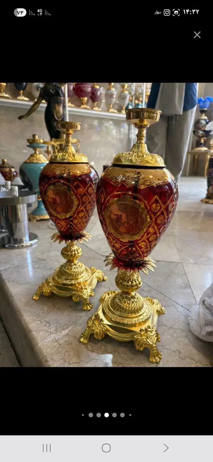 روشنایی آنتیک|چراغ خواب و آباژور|تهران, بازار|دیوار